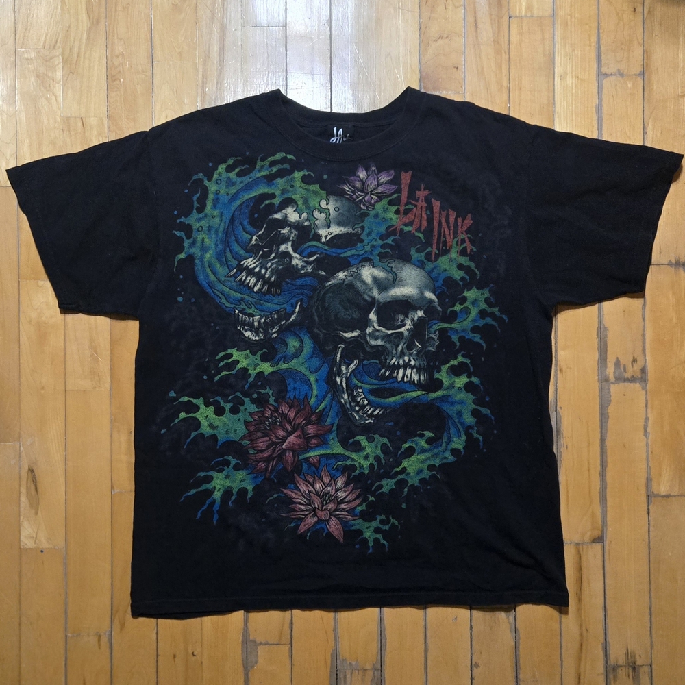 2008 "Rare" LA INK Skull T-Shirt